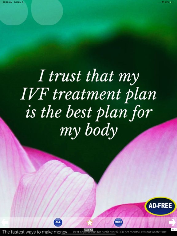 Screenshot #4 pour IVF Positivity