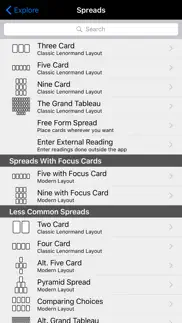 scrying ink lenormand iphone screenshot 3