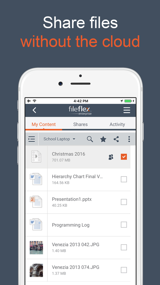 #4. FileFlex Enterprise (iOS) 由: Qnext Corp.