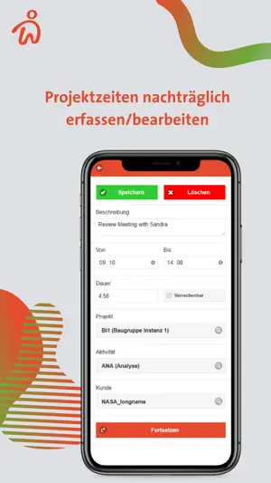 Webdesk Project-Time screenshot 3