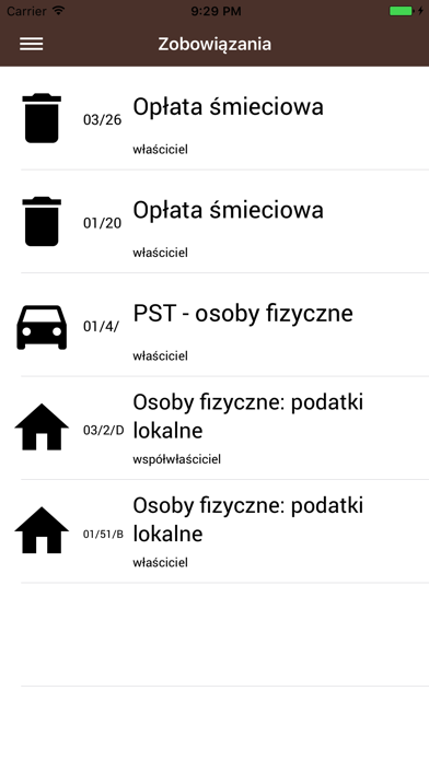 eGmina Screenshot
