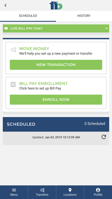 First National Bank of KY Screenshot
