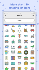 Lists To-do screenshot