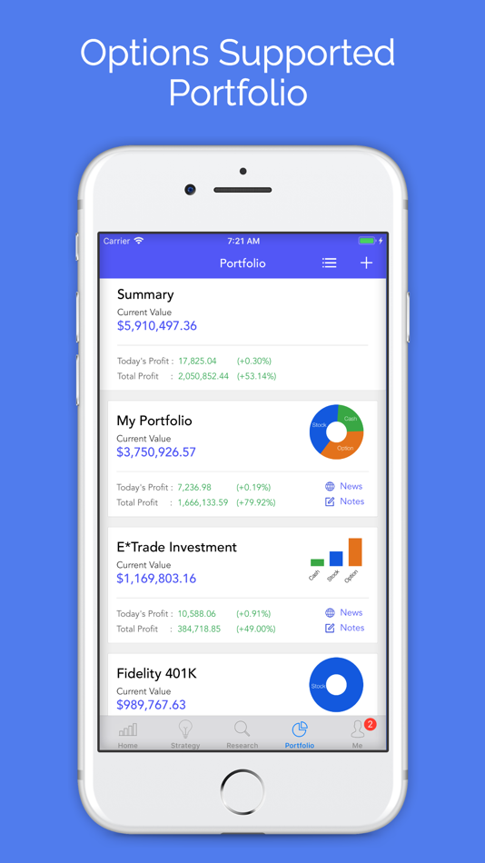 #9. Options Pro Screener (iOS) 由: Mobile Interactive LLC