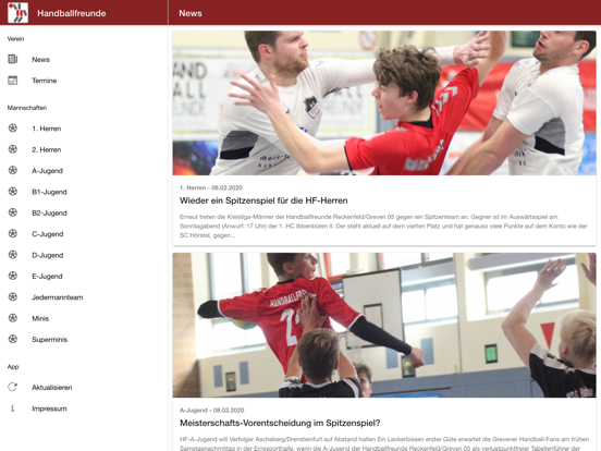 Screenshot #4 pour Handballfreunde