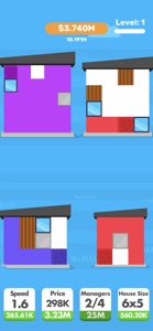 Idle House Painter screenshot #4 for iPhone