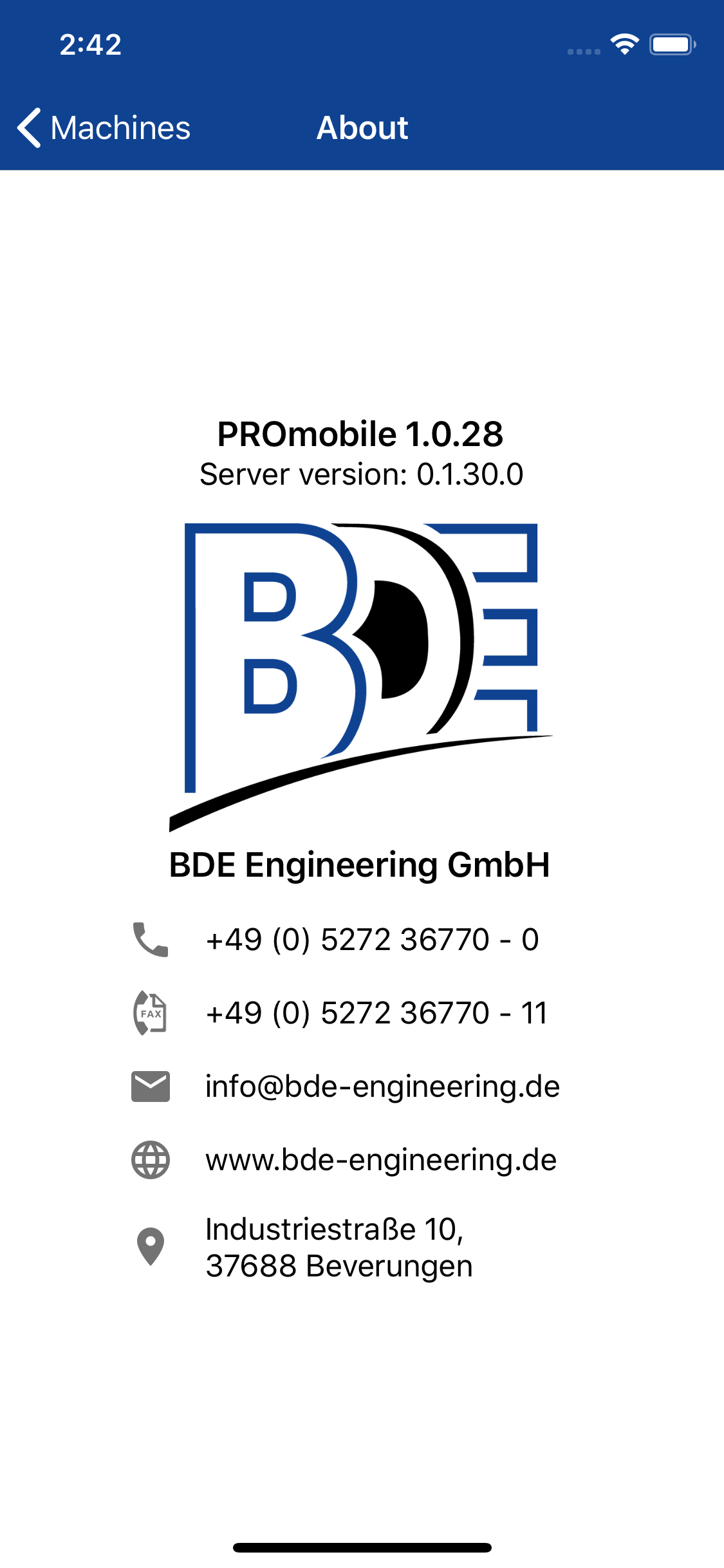 BDE PROmobile screenshot 7