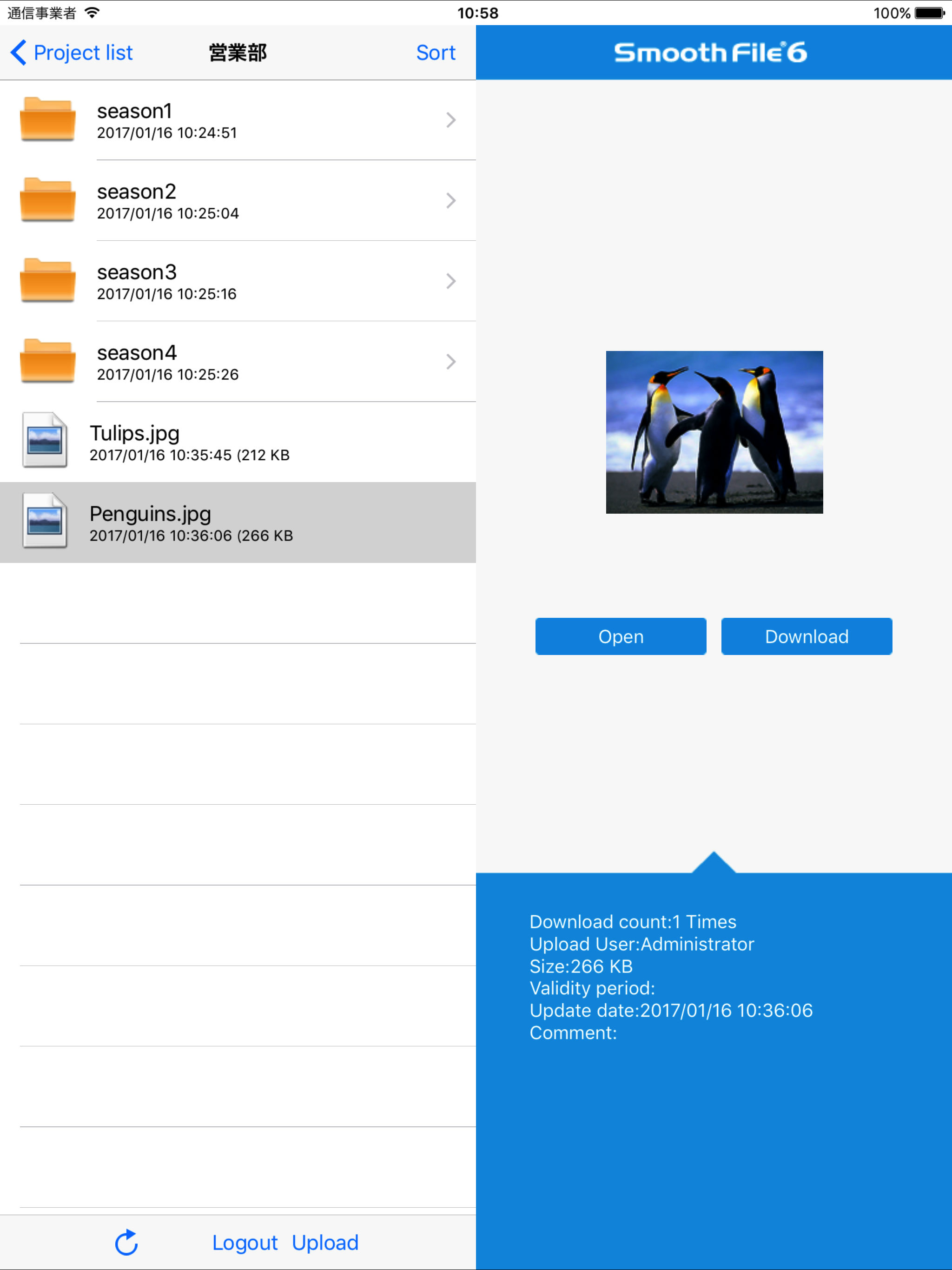 Smooth File6 for iPad screenshot 3