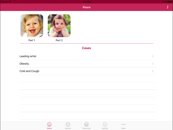 Screenshot #5 pour Homeopathy Miasms - Insights
