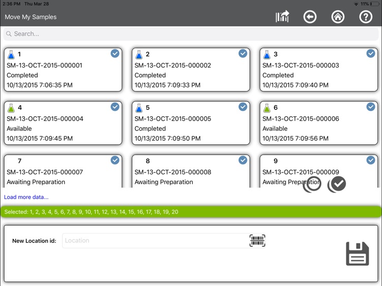 SampleManager Mobile screenshot-6