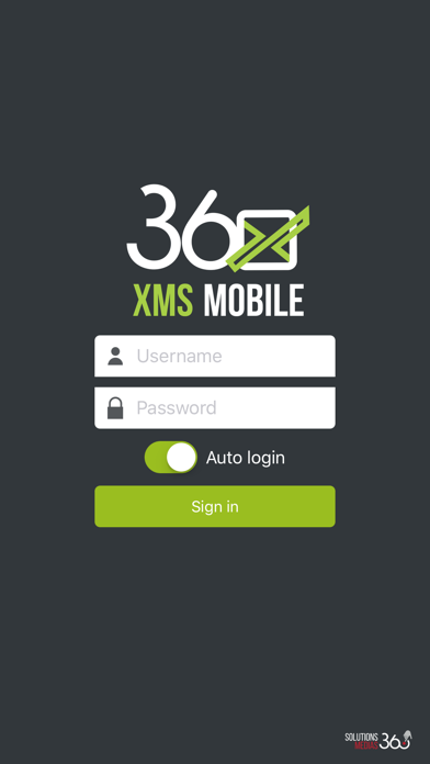 XMS Mobile Screenshot