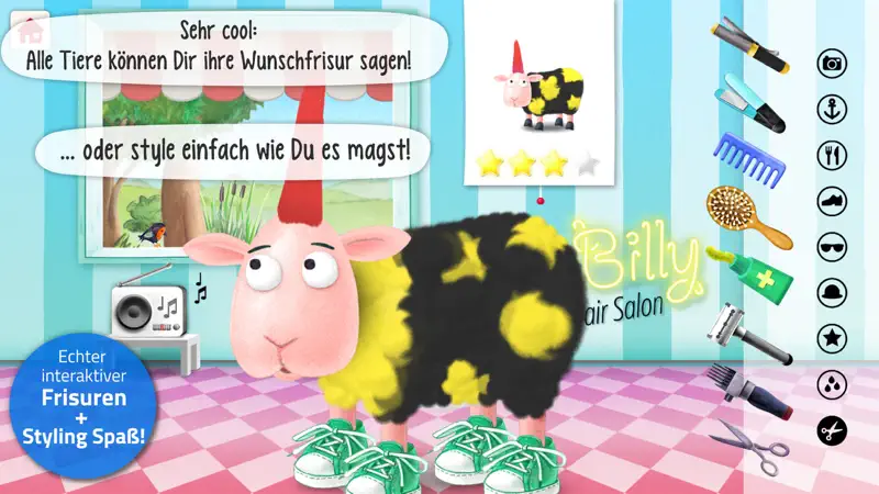 Beim Friseur: Silly Billy screenshot 1 of 5