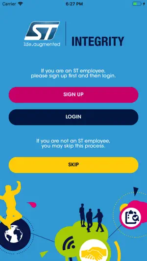 ST Integrity App screenshot 1