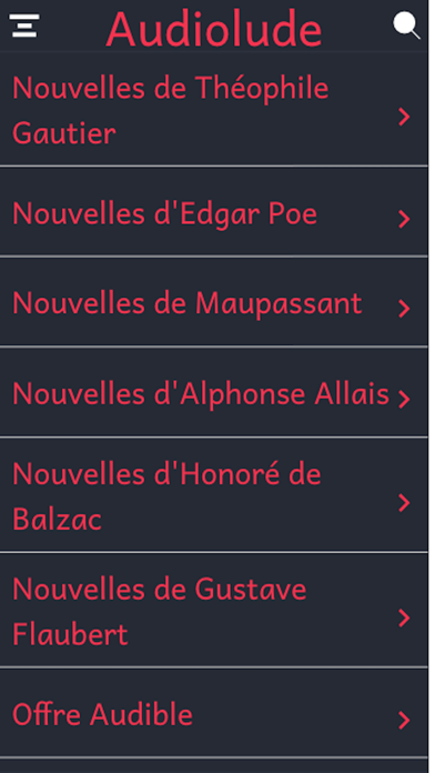 Audiolivres Screenshot