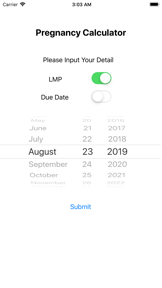 Pregnancy Guide and Calculator screenshot