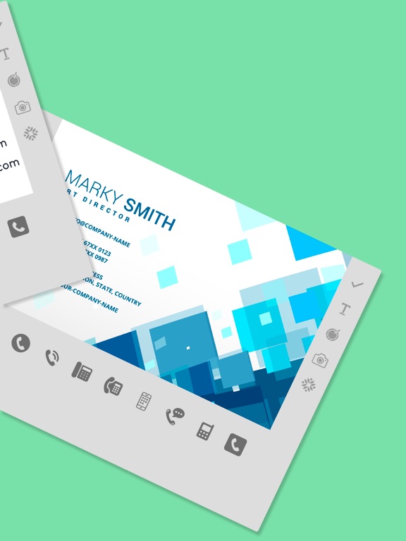 Screenshot #6 pour Business Cards Creator + Maker