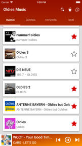 Oldies Music Radio App screenshot