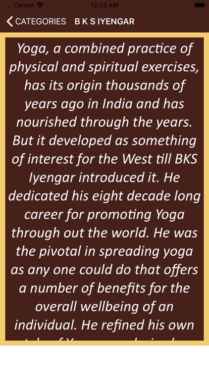 Analects of B K S Iyengar screenshot-3