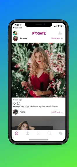 Game screenshot Rosate - Dating & Friends apk