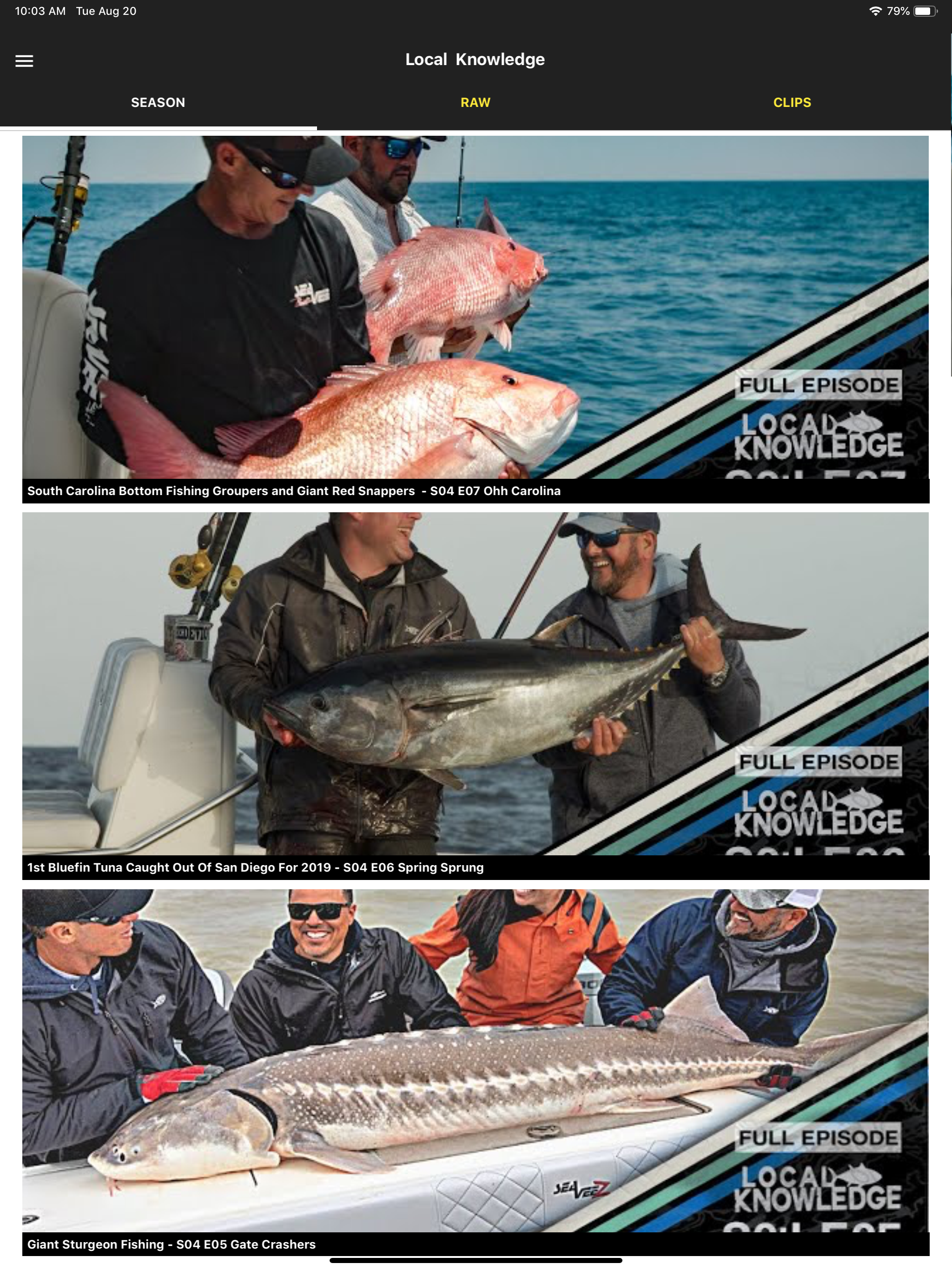 Local Knowledge Fishing Show screenshot 5