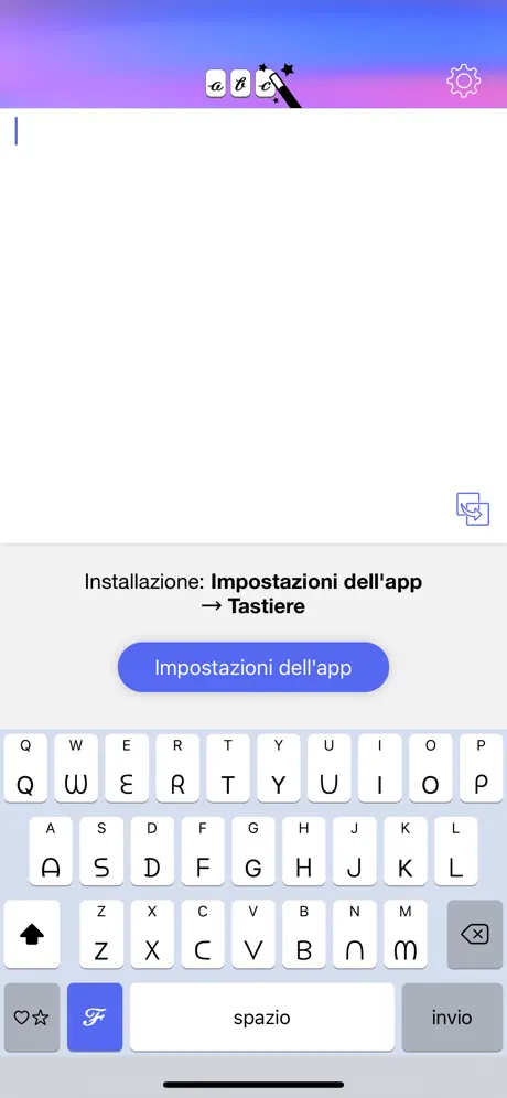 Text Designer Keyboard