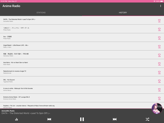 Screenshot #5 pour Anime radio