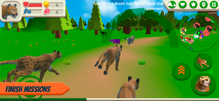 Cougar Simulator: Big Cats screenshot 2