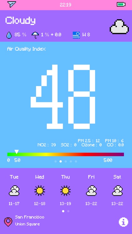 Pixel Weather - Forecast screenshot-4