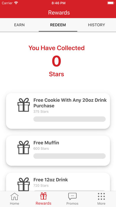 Red Star Coffee Rewards screenshot 2