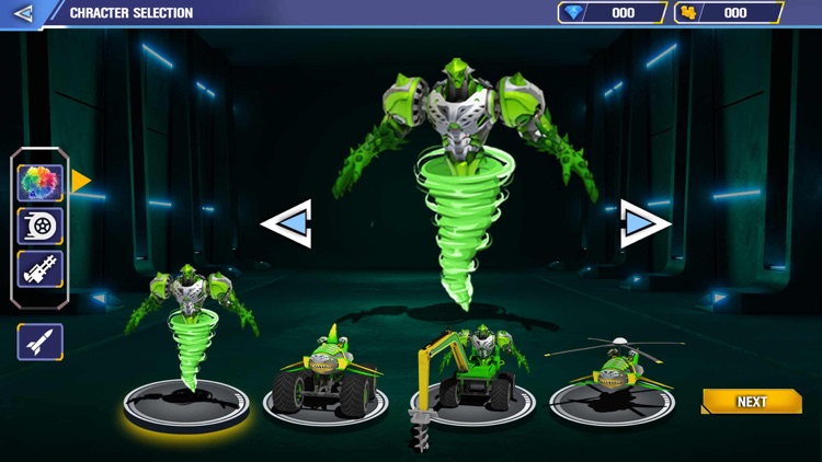 Tornado Robot Transform screenshot-3