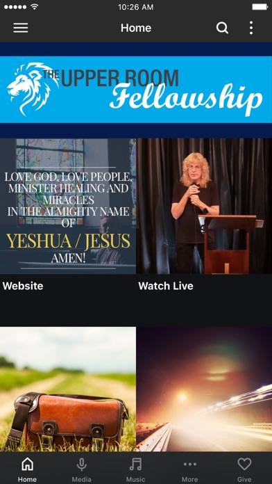 The Upper Room Fellowship Screenshot