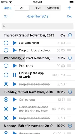 Chronograph screenshot 3