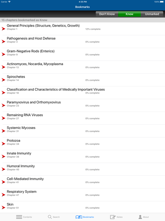 Deja Review Microbio/Immun. 3E iPad screenshot