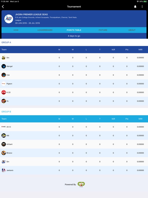 Screenshot #6 pour JPL - Jhora Premier League