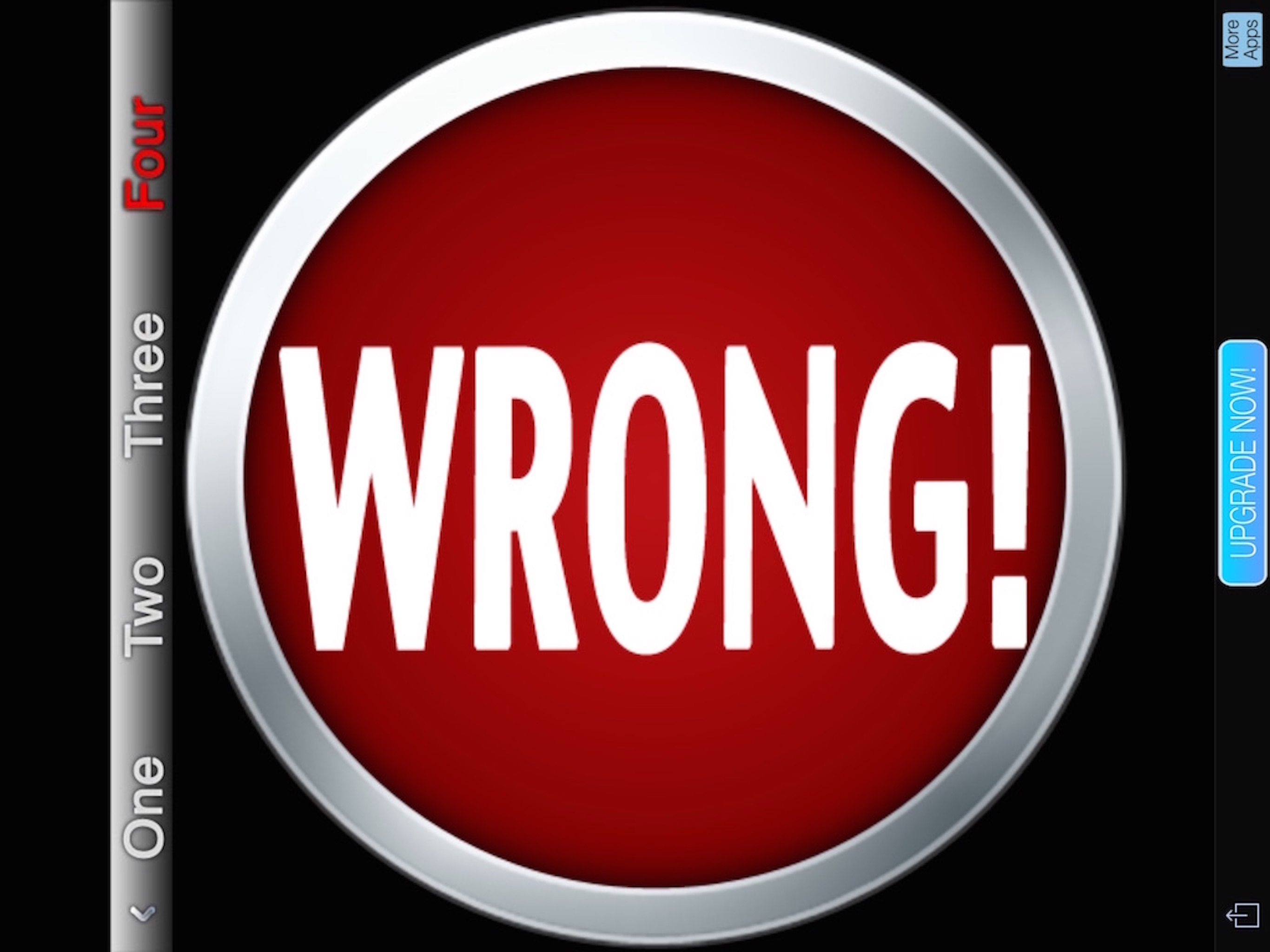 Wrong Button!