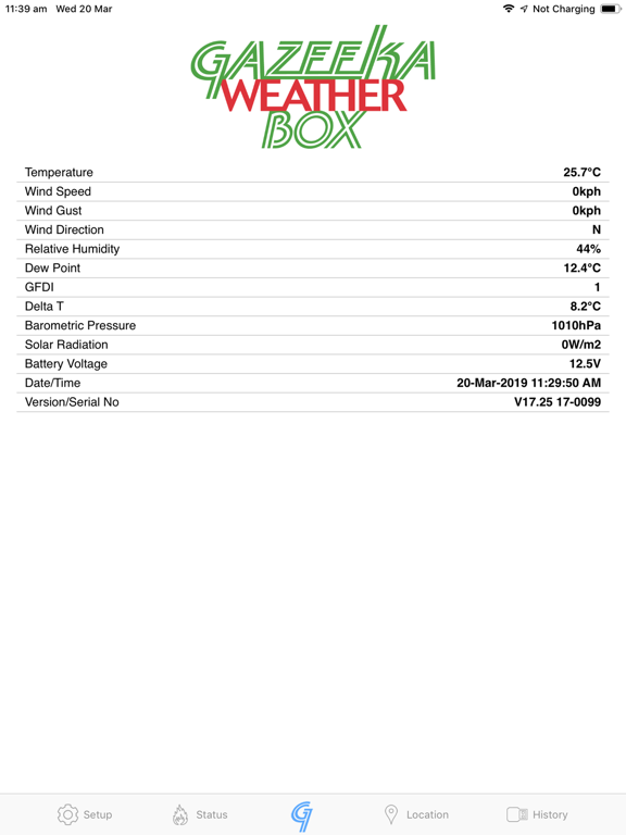 Screenshot #4 pour Gazeeka WeatherBox