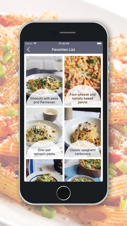 Pasta Recipes in English screenshot-3