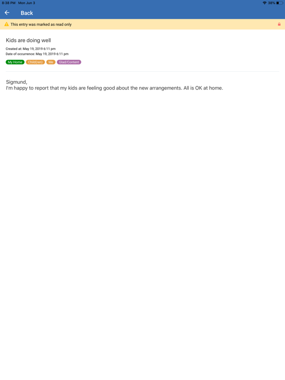 CaseKeepers iPad screenshot 2 - Business app