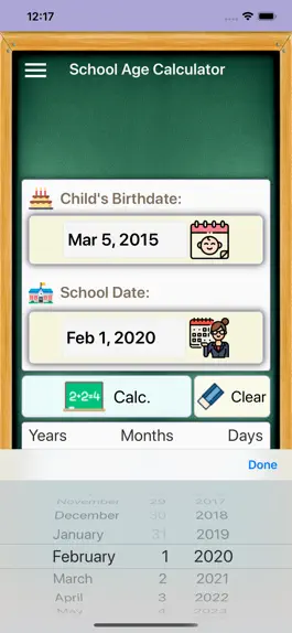 Game screenshot School Age Calculator App 2020 apk