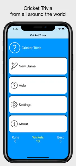 Game screenshot Cricket Trivia - Quiz Game mod apk