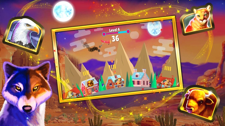 Sky Adventures - Wolf Gold screenshot-3