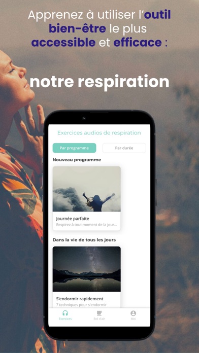 Respiration l'App Anti-Stress Screenshot