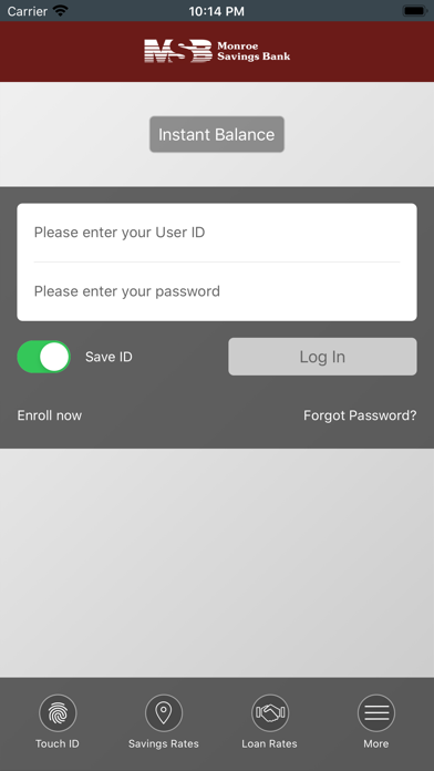 Monroe Savings Bank Mobile Screenshot