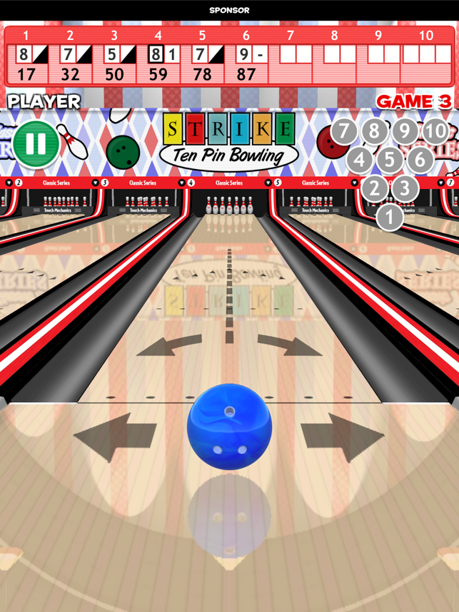 ‎Strike! Ten Pin Bowling Screenshot