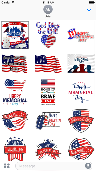 Happy Memorial Day Cards Icon screenshot 2