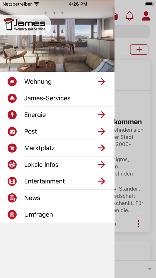 #1. e-james-App Mobile (iOS) Bởi: StreamNow
