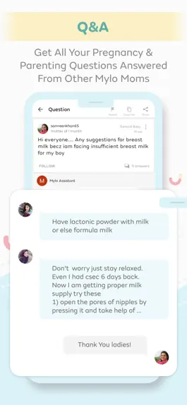 Game screenshot Mylo Pregnancy & Parenting App hack