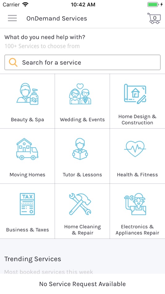 #3. OnDemand Services App (iOS) 由: Grepix Infotech Private Limited