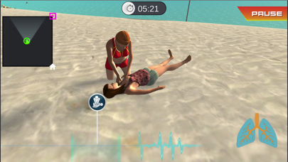 Emergency Beach Rescue Game Screenshot