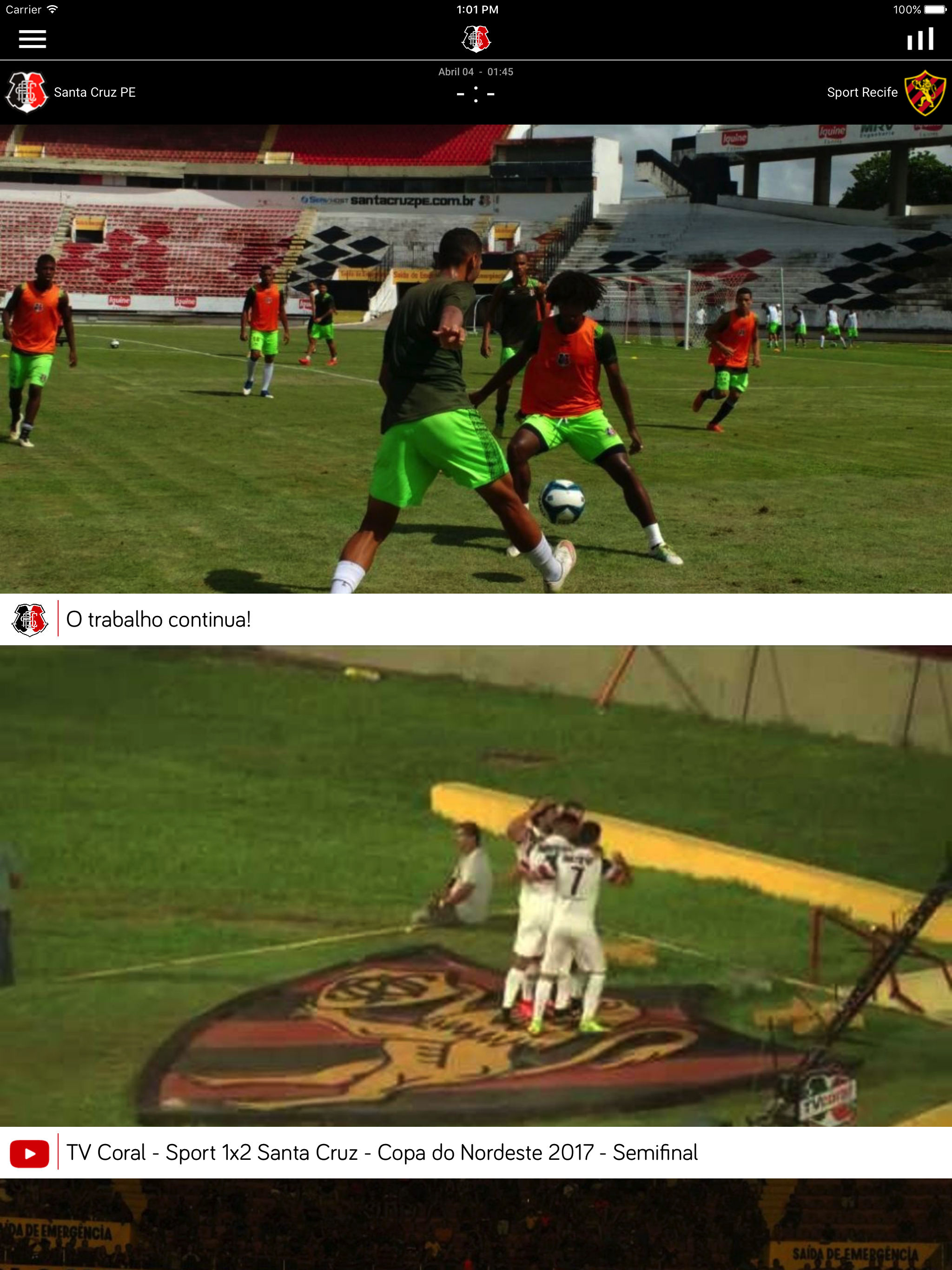 Santa Cruz FC screenshot 5